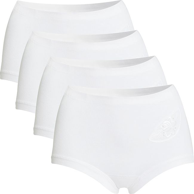 babybutt Conta Feinripp Damen-Taillenslip im 4er-Pack