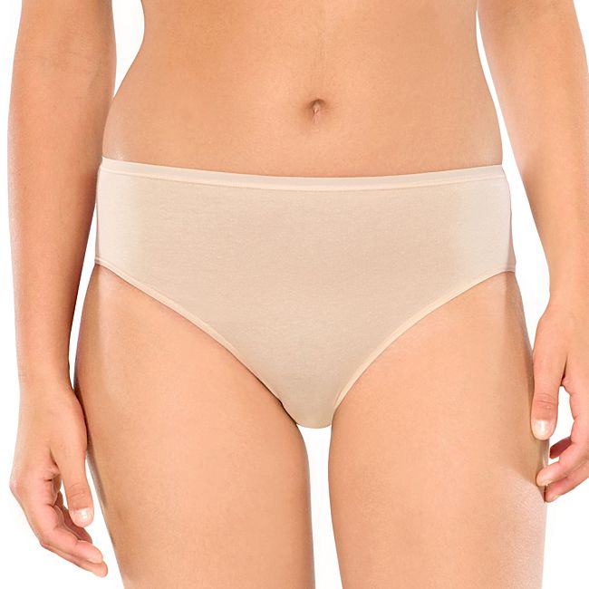 babybutt Schiesser Single-Jersey Damen-Slip "Cotton Essentials" im 3er-Pack Nur für heute