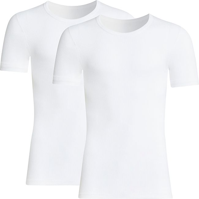 babybutt Conta Feinripp Herren-Unterhemd 1/2-Arm im 2er-Pack