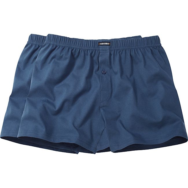 babybutt Ceceba Bio Single-Jersey Herren-Boxershorts im 2er-Pack
