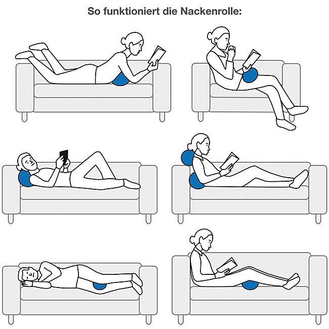 babybutt Dr. Berger Plüsch Nackenrolle "Minky" Blitzangebot