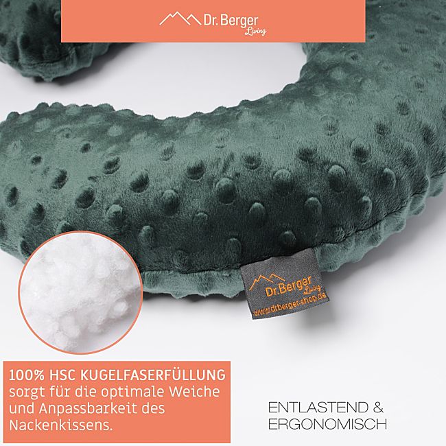 babybutt Dr. Berger Plüsch Nackenhörnchen "Minky" Sonderangebot der Fabrik