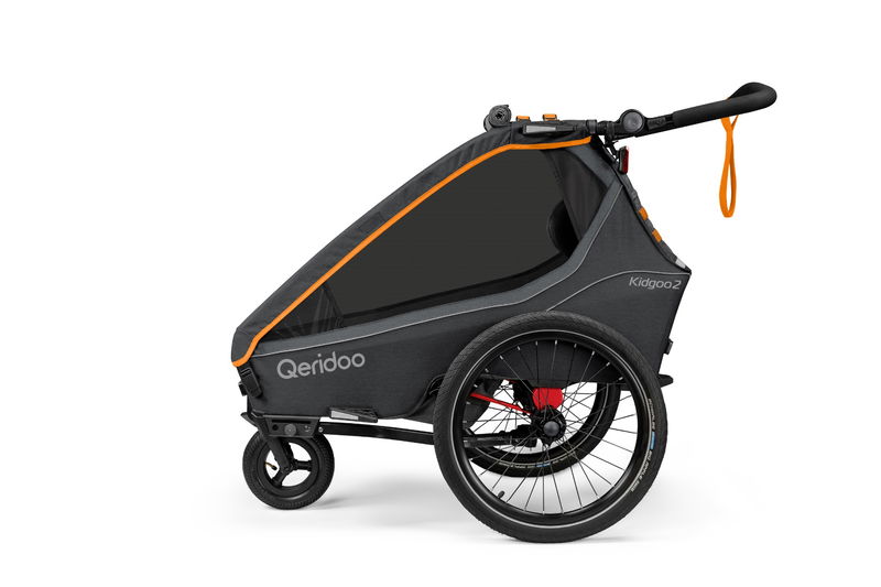 babyonlineshop Qeridoo Kidgoo 2 FIDLOCK Edition Fahrradanhänger Bestseller