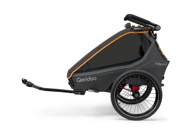 babyonlineshop Qeridoo Kidgoo 2 FIDLOCK Edition Fahrradanhänger Bestseller