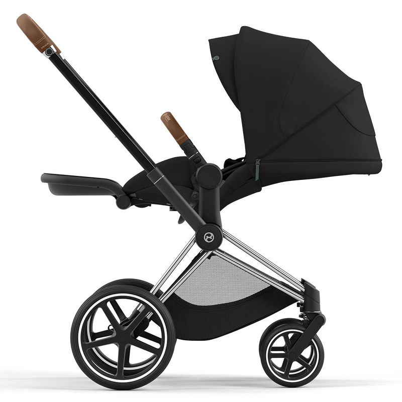 babyonlineshop CYBEX PRIAM Kinderwagen Sepia Black Bundle New Generation inkl. 7 Zubehörartikel Tägliche Deals