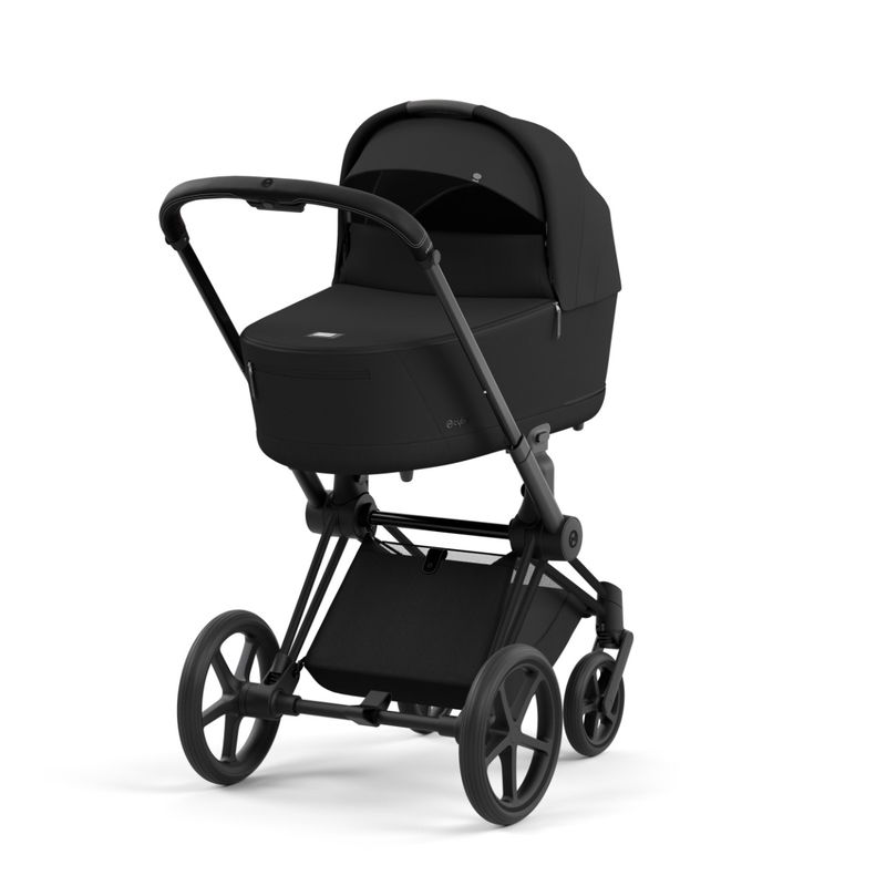 babyonlineshop CYBEX PRIAM Kinderwagen Sepia Black Bundle Plus New Generation inkl. Zubehörartikel Tiefpreis