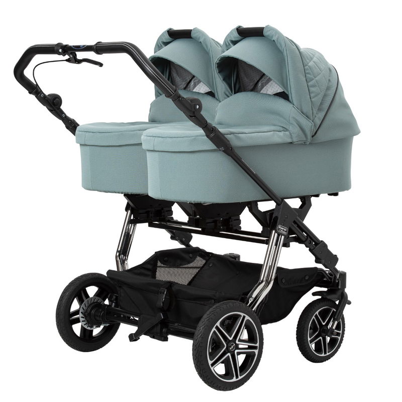 babyonlineshop Hartan 2025 Zwillings-/Geschwisterwagen Two Select – schwarz Wochenangebot
