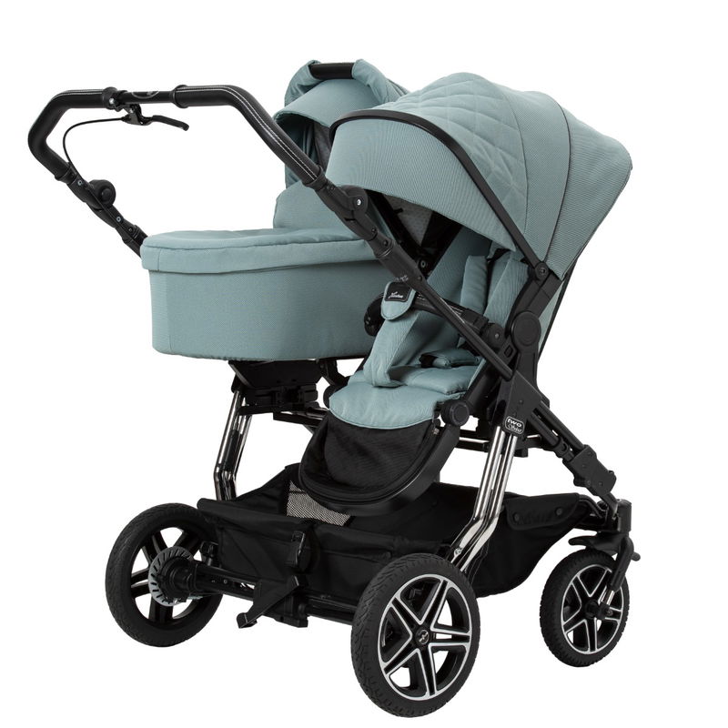 babyonlineshop Hartan 2025 Zwillings-/Geschwisterwagen Two Select – schwarz Wochenangebot