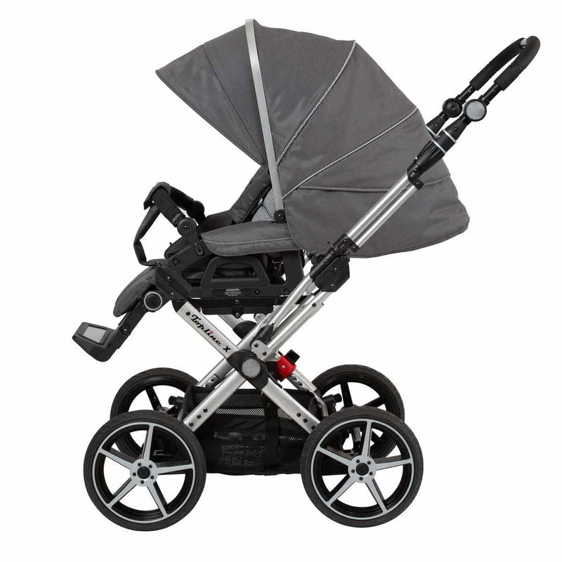 babyonlineshop Hartan Topline X Kinderwagen mit Kombitasche im Design chocolate hearts Letzte 3 Tage