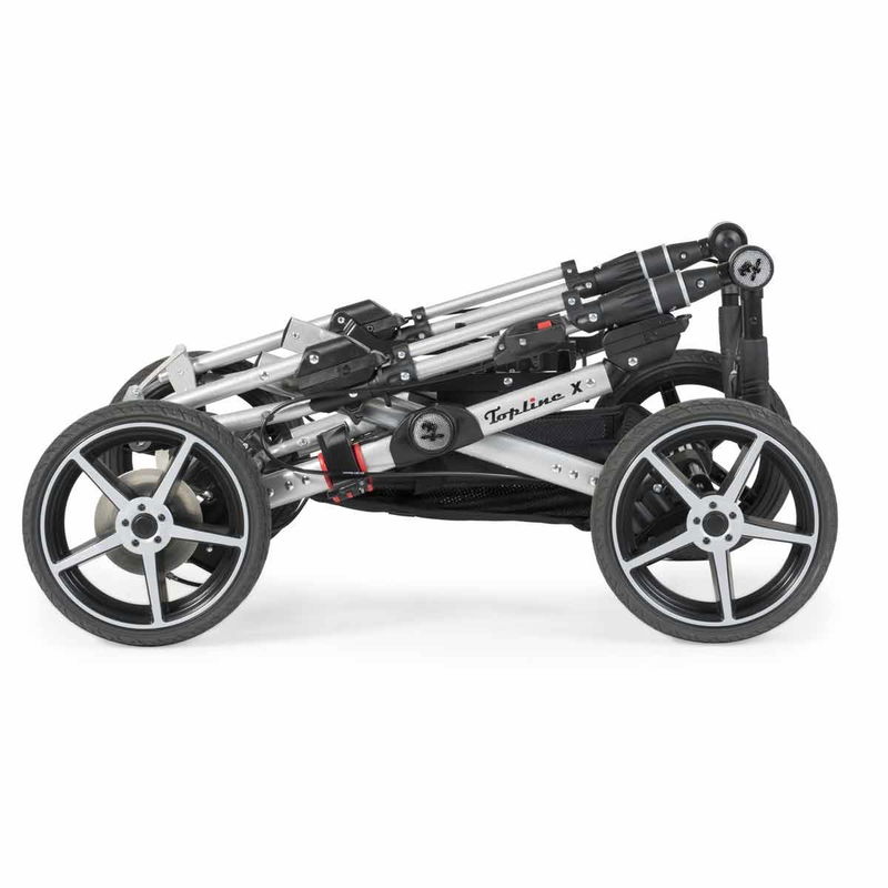 babyonlineshop Hartan Topline X Kinderwagen mit Kombitasche im Design chocolate hearts Letzte 3 Tage