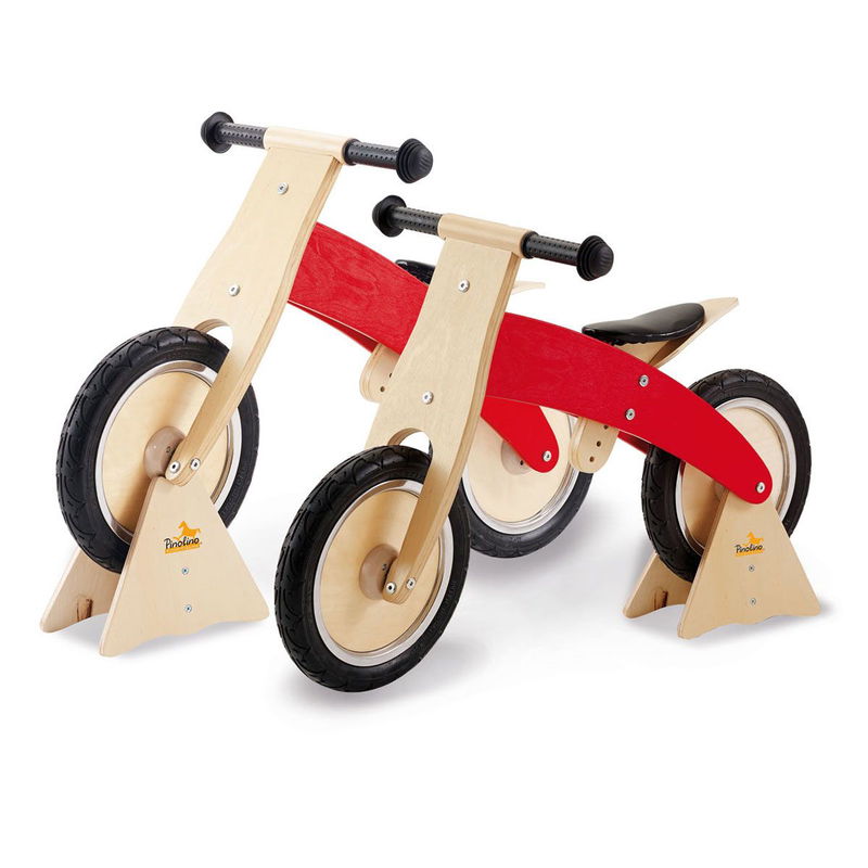 babyonlineshop Pinolino Laufrad Lino Birke massiv lackiert - zum Toppreis Fabrikladen