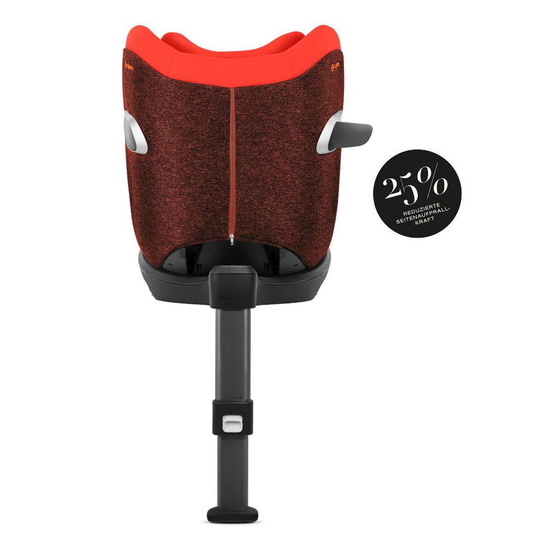 babyonlineshop CYBEX Sirona Zi i-Size plus Soho Grey ab Geburt bis 105 cm (ca. 4 Jahre) Exklusivangebot
