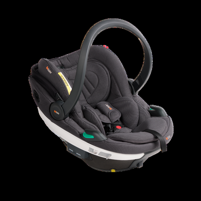 babyonlineshop BeSafe Go Beyond Babyschale und Beyond 360 Autositz mit Base Dark Grey Mélange Preisnachlass