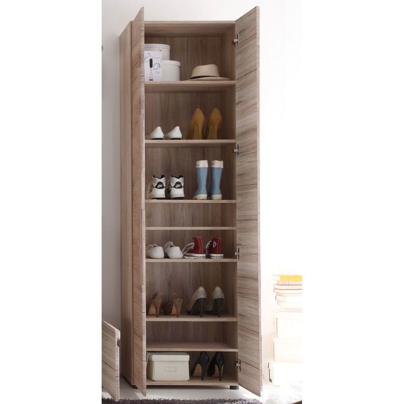 babyonlineshop trendteam Malea Garderobenschrank Eiche San Remo hell Online Outlet