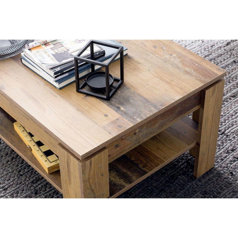 babyonlineshop trendteam Indy Couchtisch Old Wood Zeitlich begrenztes Angebot