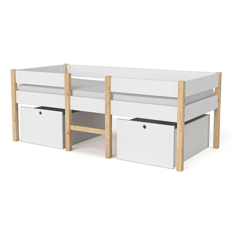 babyonlineshop Artkid Amy Kojenbett weiß/natur 90x200 cm aus massiver Kiefer Zeitbegrenzte Promotion