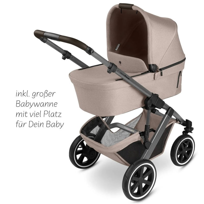 babyonlineshop ABC Design Salsa 5 Air Kombikinderwagen Camel zollfrei