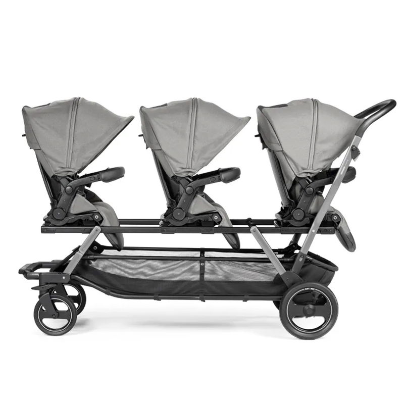 babyonlineshop Peg Perego Triplette Piroet Geschwisterwagen Mercury Fabrikverkauf