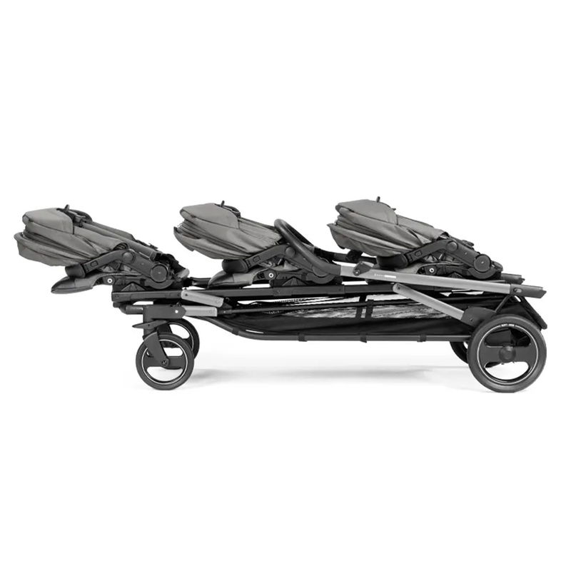 babyonlineshop Peg Perego Triplette Piroet Geschwisterwagen Mercury Fabrikverkauf