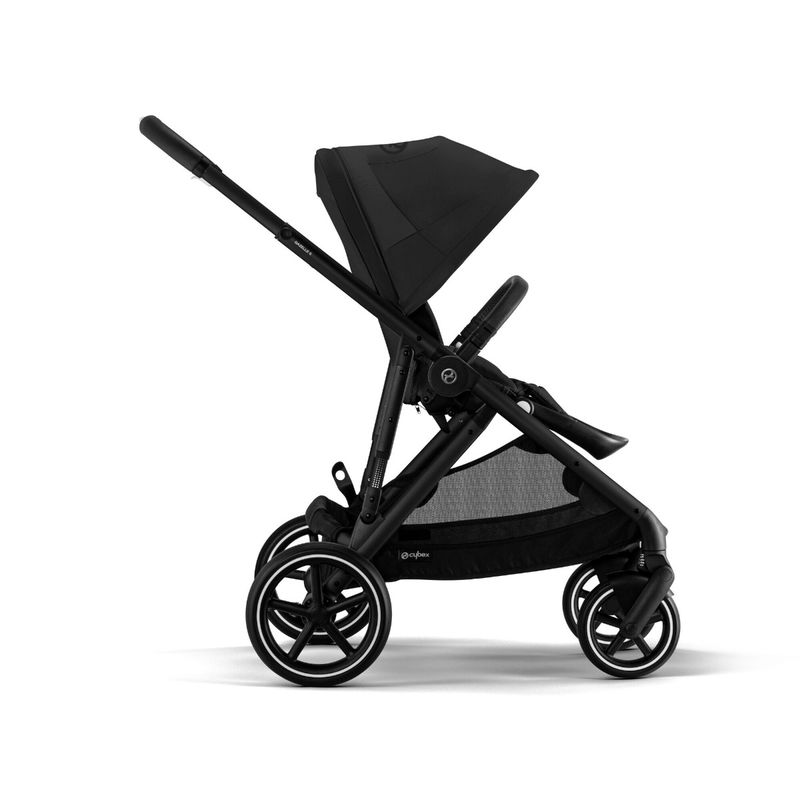 babyonlineshop CYBEX Gazelle S Kinderwagen Moon Black + Cloud T I-Size + Zubehör Bundle Blitzverkäufe