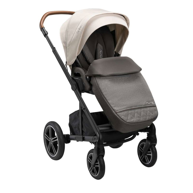 babyonlineshop nuna MIXX next Kinderwagen Birch inkl. Fußsack Regenverdeck Adapter Kostenloser Versand