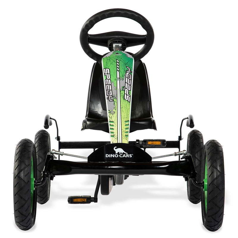 babyonlineshop Dino Cars Speedy BF1 schwarz/grün mit Leichtlaufreifen Begrenztes Angebot