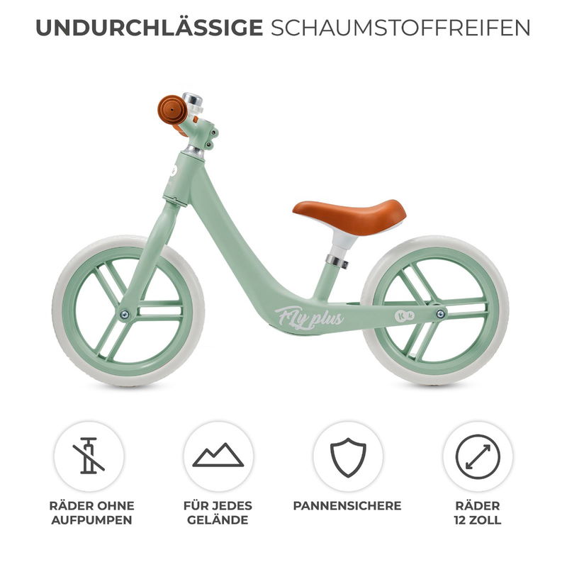 babyonlineshop Kinderkraft Laufrad FLY PLUS fresh mint Muttertagsangebot