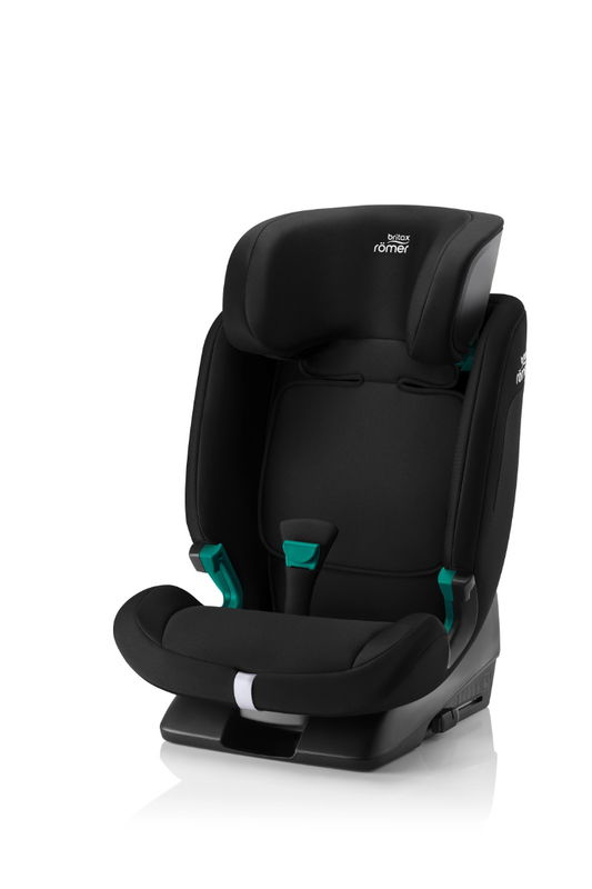 babyonlineshop Britax Römer Evolvafix Space Black Kindersitz Gruppe ECE R 129 / i-Size Neueste Mode