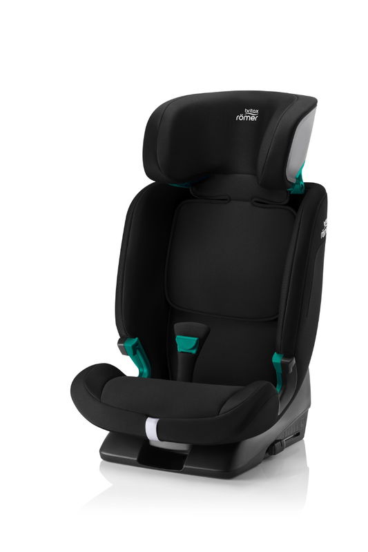 babyonlineshop Britax Römer Evolvafix Space Black Kindersitz Gruppe ECE R 129 / i-Size Neueste Mode