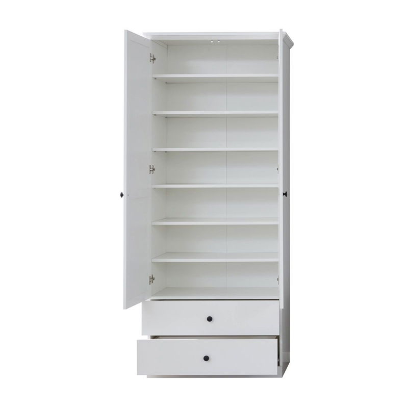 babyonlineshop trendteam Baxter Garderobenschrank weiß Dekor Riesige Rabatte
