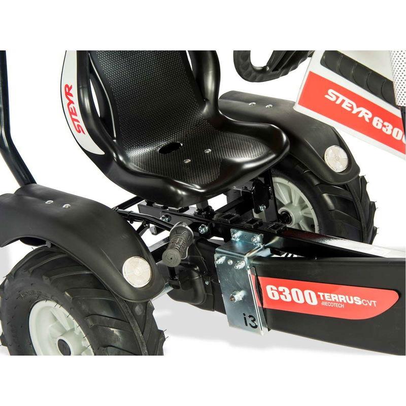 babyonlineshop Dino Cars Track BF3 Steyr GoKart inkl. Überrollbügel & 3-Gangschaltung 2025