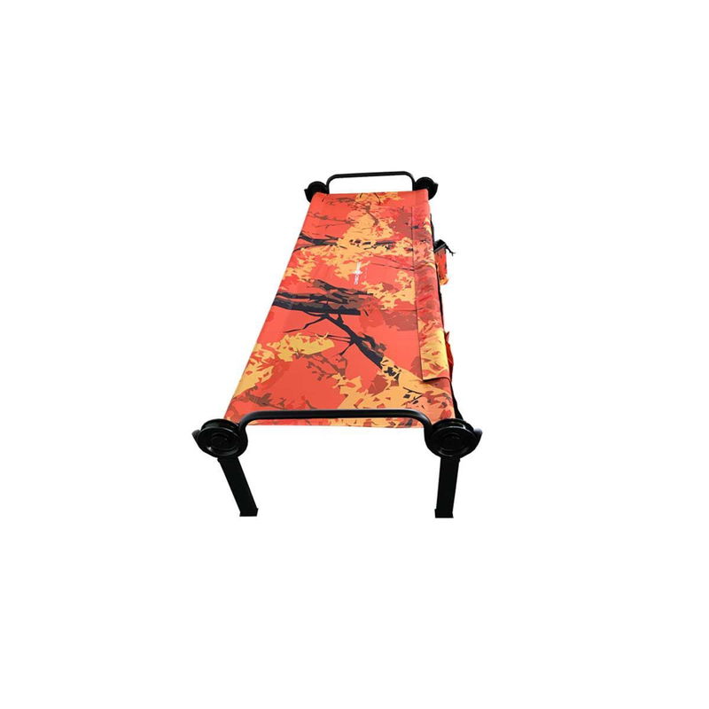babyonlineshop Sol-O-Cot Einzelbett orange Limited Edition mit Seitentasche das Campingbett von Disc-O-Bed Günstiger Verkauf