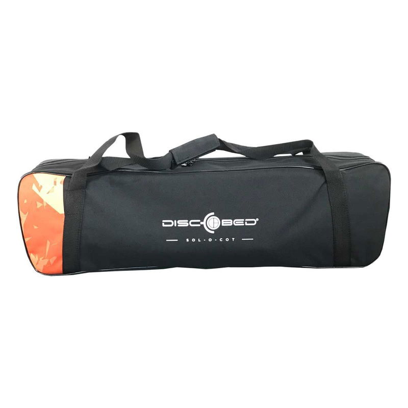 babyonlineshop Sol-O-Cot Einzelbett orange Limited Edition mit Seitentasche das Campingbett von Disc-O-Bed Günstiger Verkauf