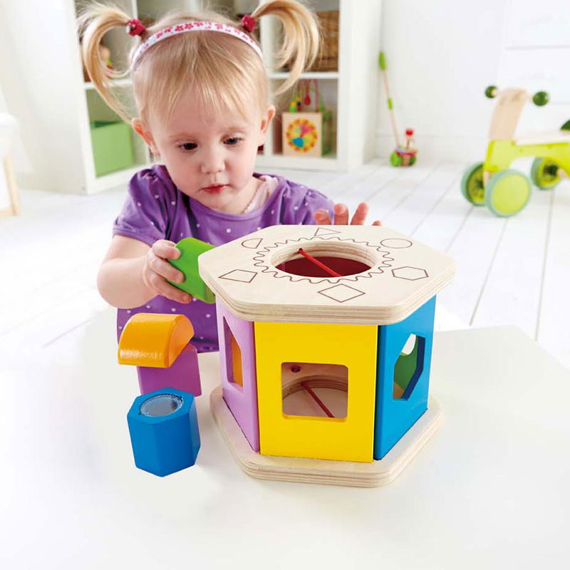babyonlineshop Hape Sortierbox Shake & Match E0407 Sonderangebot