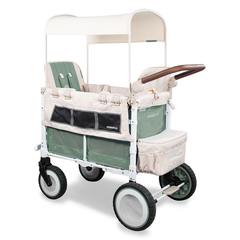 babyonlineshop WonderFold Bollerwagen Volkswagen VW2 - Sage green Günstig kaufen