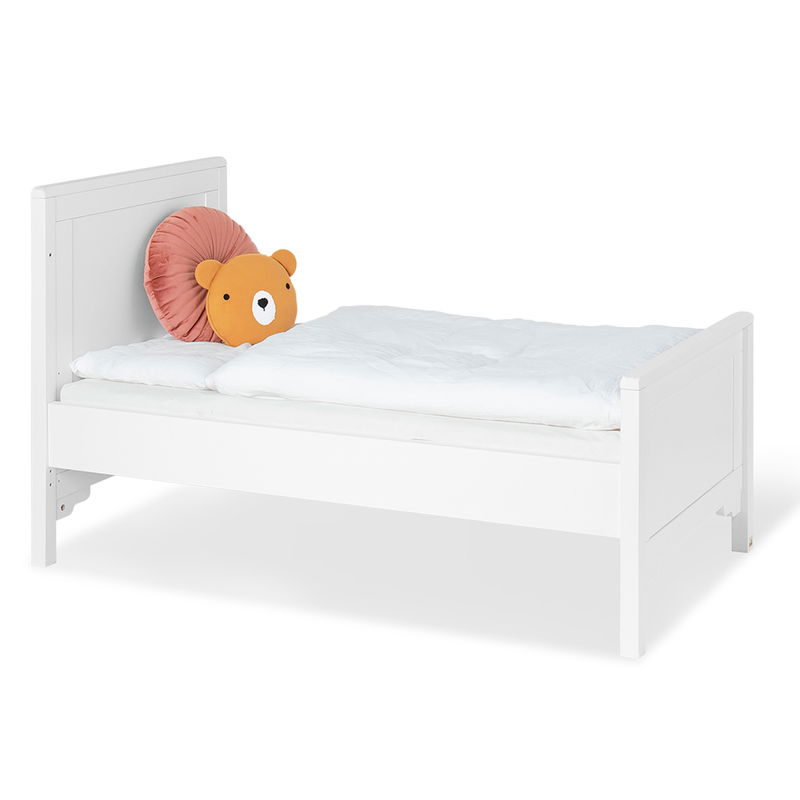 babyonlineshop Pinolino Chalet Kinderbett 70x140 cm weiß inkl. Umbauseiten Zeitbegrenzte Promotion