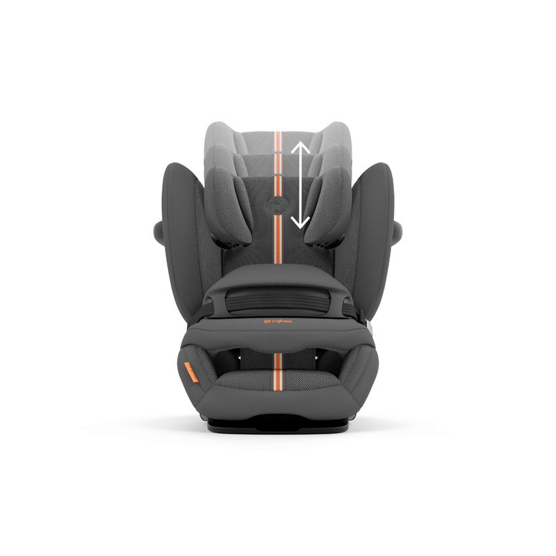 babyonlineshop CYBEX Pallas G i-Size Plus Kindersitz Lava Grey Gruppe 1 2 3 Fabrikladen