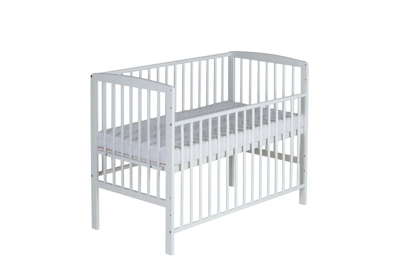 babyonlineshop Schardt Beistellbett Micky Plus 60x120cm für Boxspring-Betten Weiß Angebote