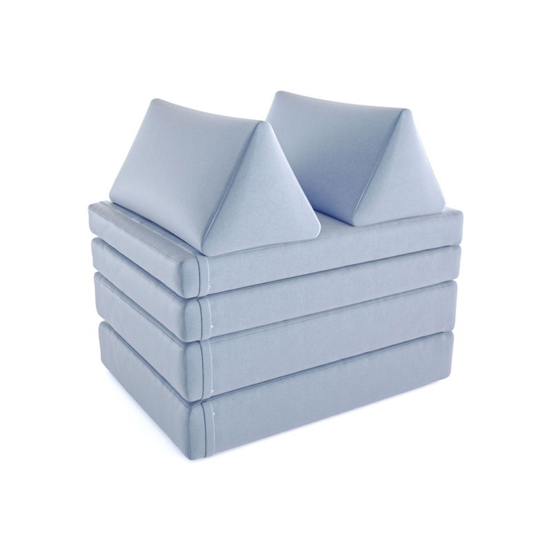 babyonlineshop Neu: Nature Kid My Color Play Kindersofa für Kinder blau Fabrikverkauf
