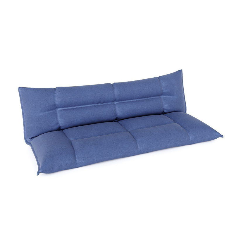 babyonlineshop Nature Kid Faltsofa blau mehrfach verstellbar mit rutschfestem Unterboden Fabrik Onlineshop