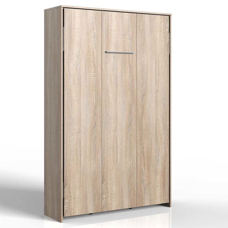 babyonlineshop Wimex Juist Klappbett vertikal 120 x 200 cm Eiche sägerau Dekor Valentinstagsangebot