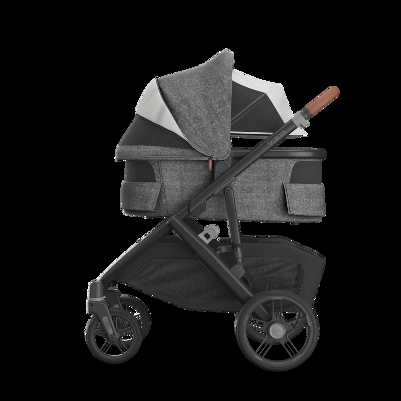 babyonlineshop UPPAbaby Vista V3 Kinderwagen Greyson Charcoal Mélange Tiefpreis