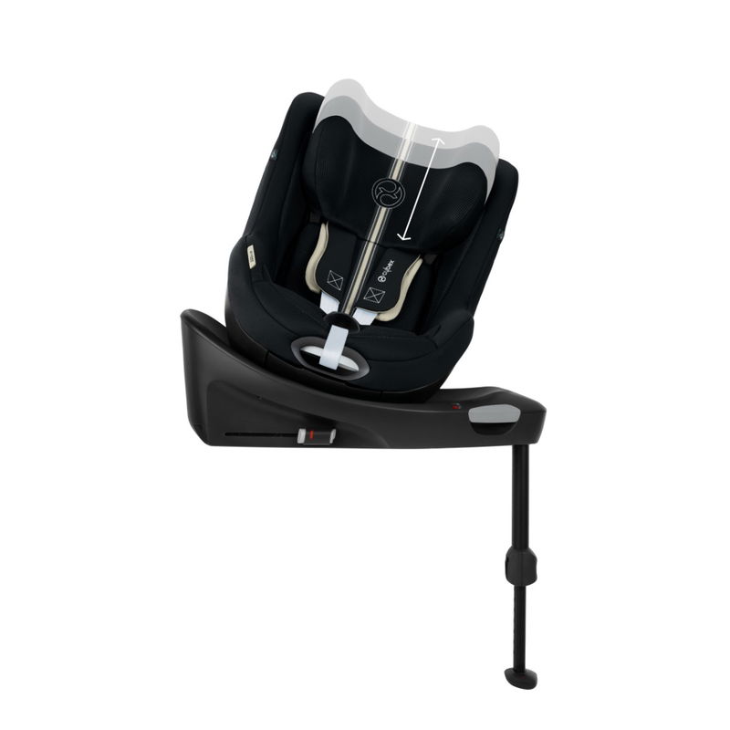 babyonlineshop CYBEX Sirona Gi i-Size Plus Moon Black ab Geburt bis 105 cm (ca. 4 Jahre) Bis zu 65% Rabatt