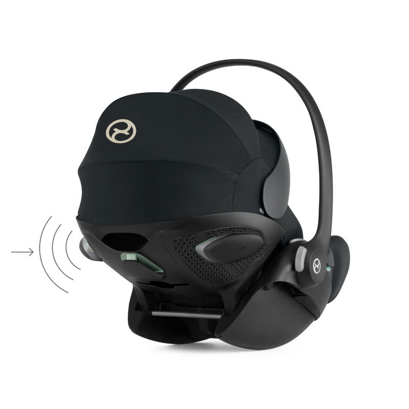 babyonlineshop CYBEX Cloud G i-Size Babyschale Magic Black bis 13 kg Kostenloser Versand international