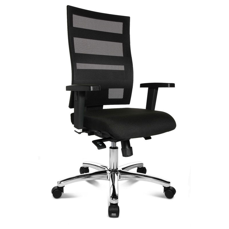 babyonlineshop Topstar X-Pander Bürostuhl schwarz atmungsaktive Netzbespannung - schnell lieferbar Zeitlich begrenztes Angebot