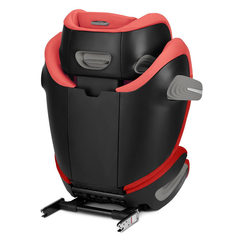 babyonlineshop CYBEX Solution S2 i-Fix Kindersitz Hibiscus Red 3 bis 12 Jahre Letzter Tag