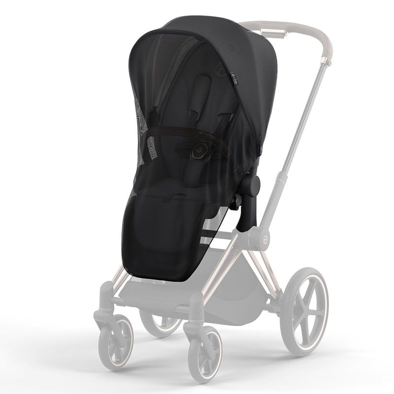 babyonlineshop CYBEX PRIAM Kinderwagen Mirage Grey Bundle New Generation inkl. 7 Zubehörartikel Kostenloser Versand international