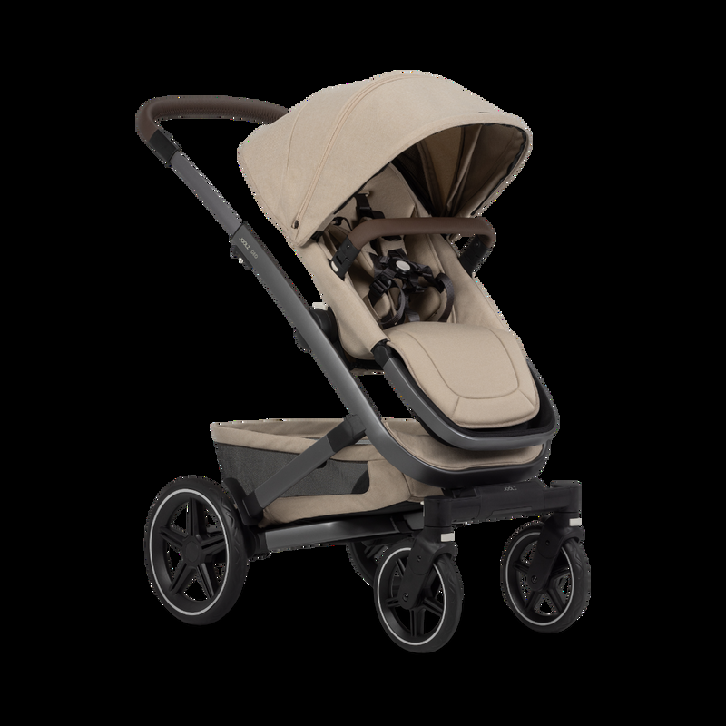 babyonlineshop Joolz Geo 3 Kinderwagen Bundle Sandy taupe + Cloud T i-Size Base T & Fußsack Speichern exportieren