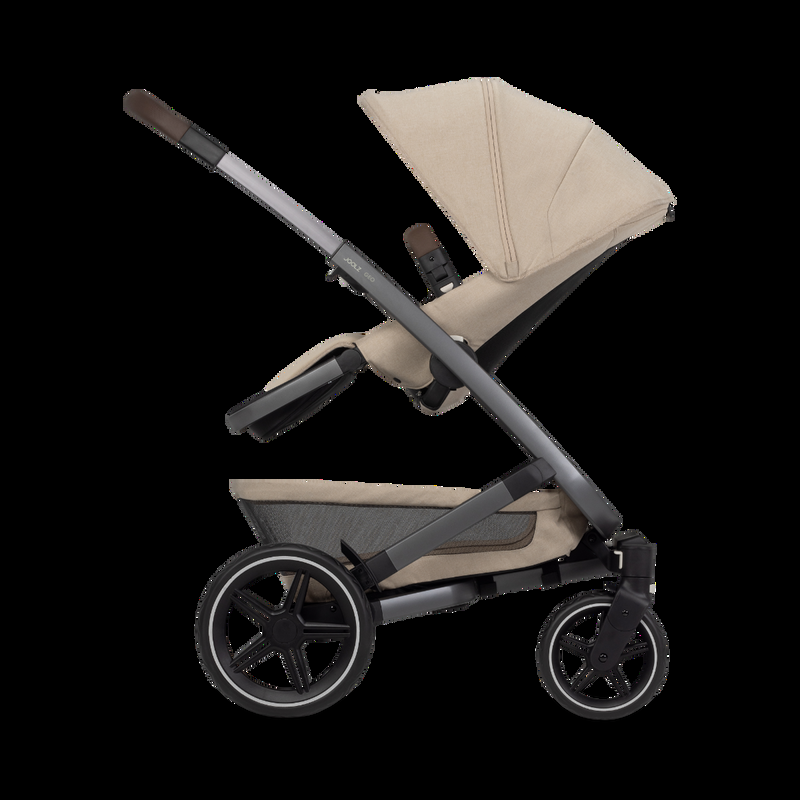 babyonlineshop Joolz Geo 3 Kinderwagen Bundle Sandy taupe + Cloud T i-Size Base T & Fußsack Speichern exportieren