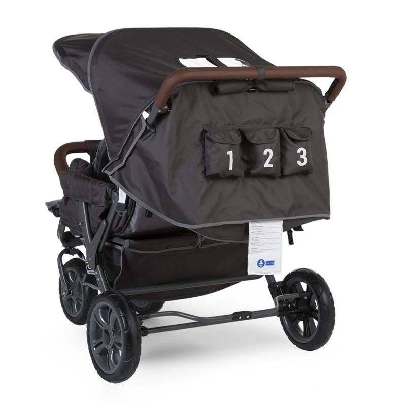 babyonlineshop Childhome Drillingswagen anthrazit robust und komfortabel Verkauf